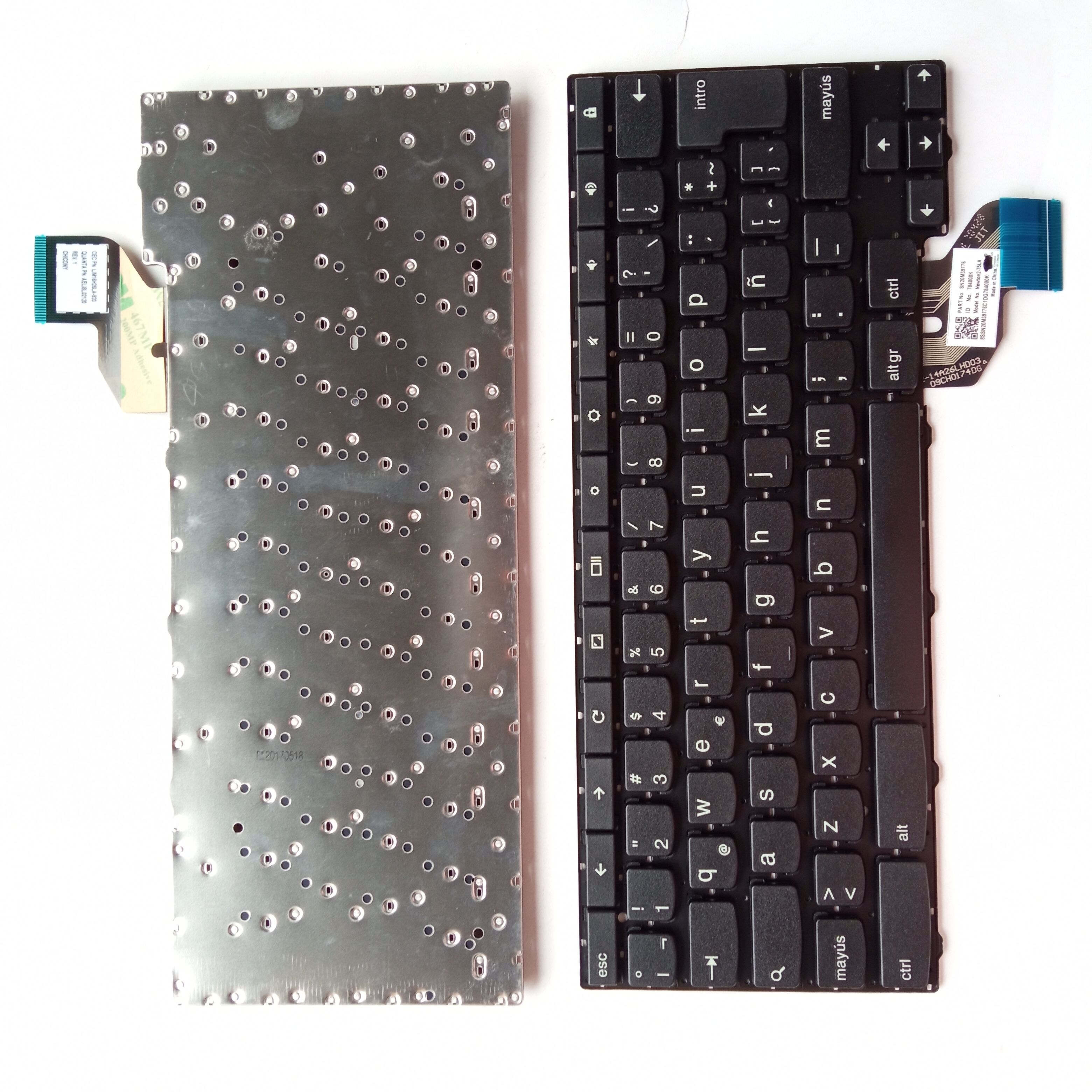 Picture of New Replacement Laptop Keyboard For LENOVO YOGA11E 4th Google version with lock FRU:784001C BLACK LA Layout